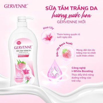 Review Sữa tắm trắng da Gervenne có tốt không